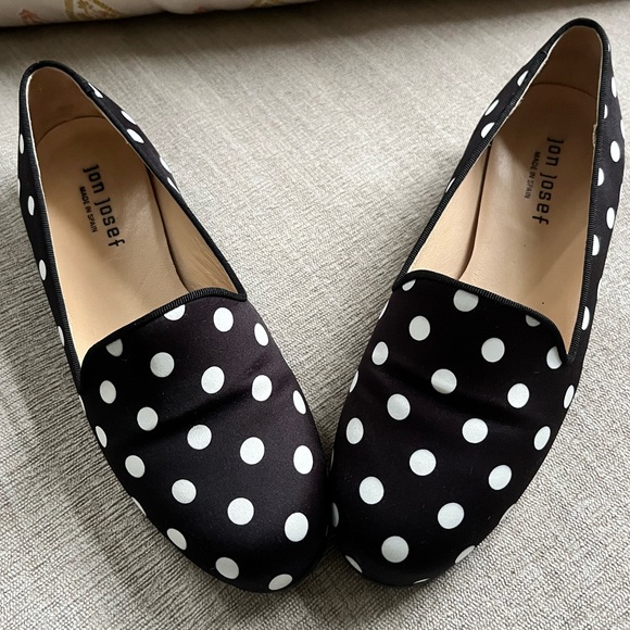 Jon Josef Gatsby Polka Dot Flats. Women's Size: 7. - Picture 2 of 10